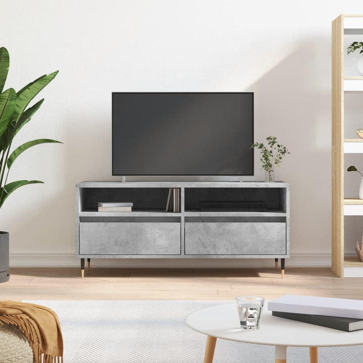 Tv-Bänk 100X34,5X44,5 Cm Konstruerat Trä