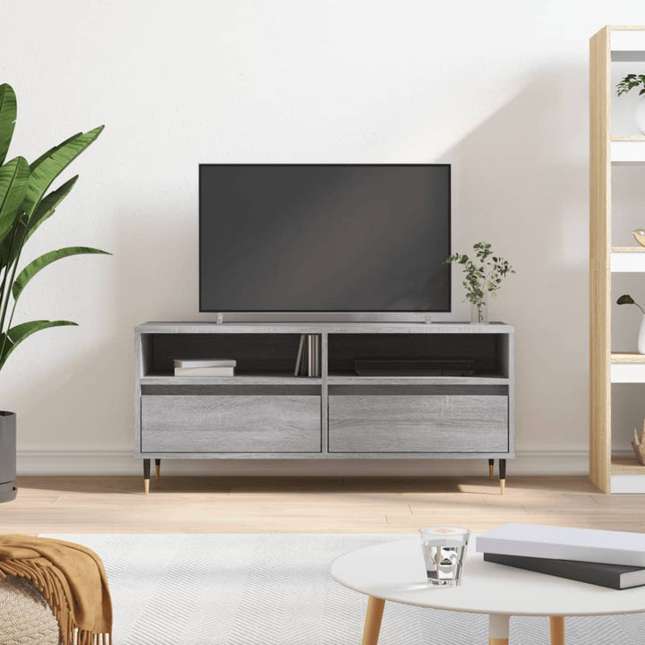 Tv-Bänk 100X34,5X44,5 Cm Konstruerat Trä