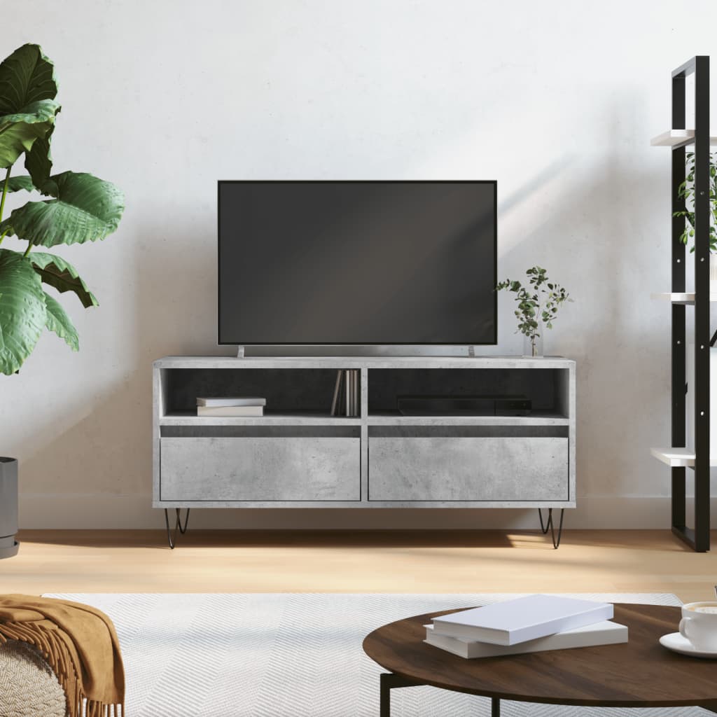 Tv-Bänk 100X34,5X44,5 Cm Konstruerat Trä