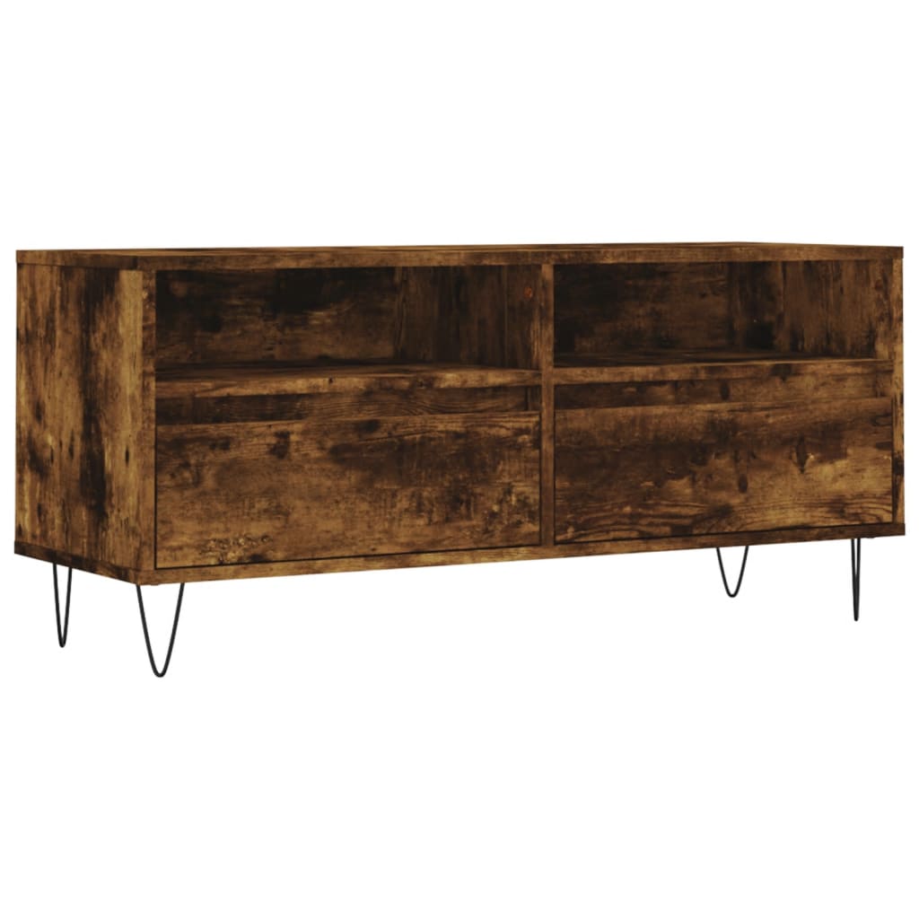 Tv-Bänk 100X34,5X44,5 Cm Konstruerat Trä