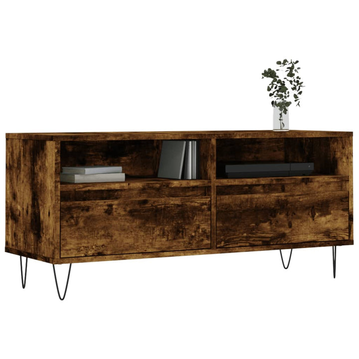 Tv-Bänk 100X34,5X44,5 Cm Konstruerat Trä