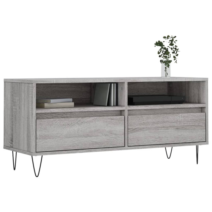 Tv-Bänk 100X34,5X44,5 Cm Konstruerat Trä