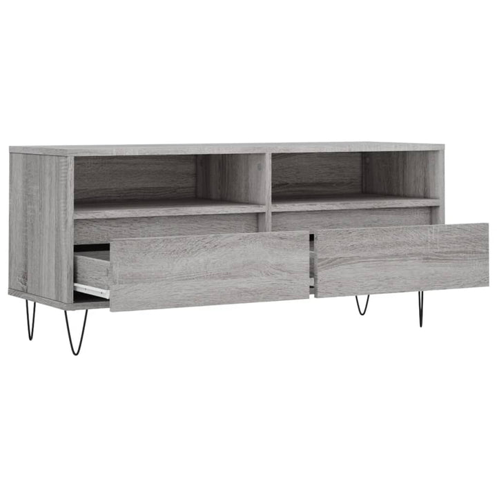 Tv-Bänk 100X34,5X44,5 Cm Konstruerat Trä