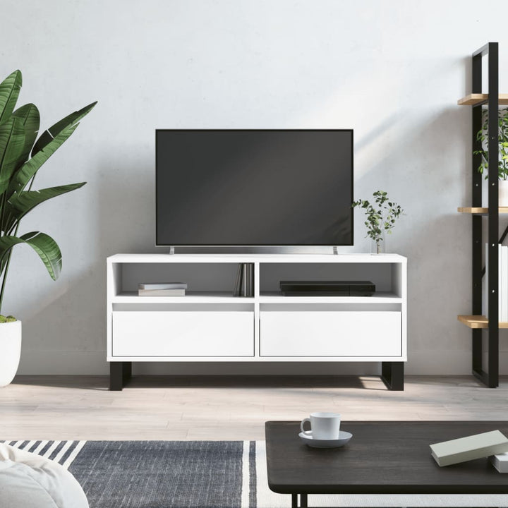 Tv-Bänk 100X34,5X44,5 Cm Konstruerat Trä