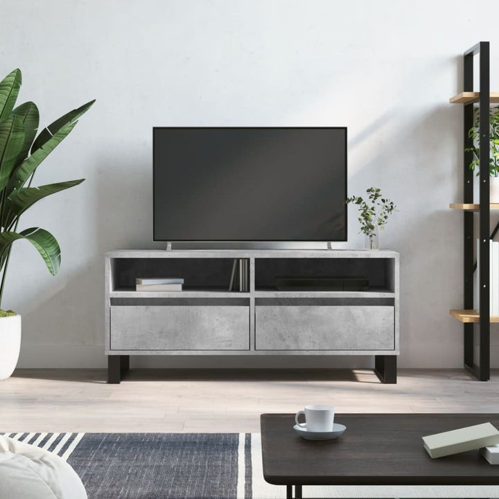 Tv-Bänk 100X34,5X44,5 Cm Konstruerat Trä