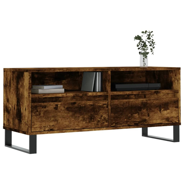 Tv-Bänk 100X34,5X44,5 Cm Konstruerat Trä