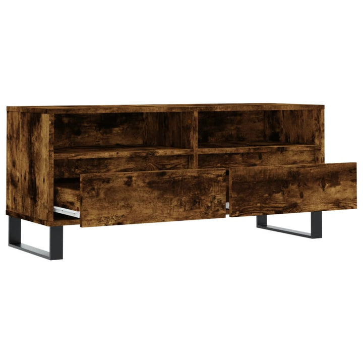 Tv-Bänk 100X34,5X44,5 Cm Konstruerat Trä