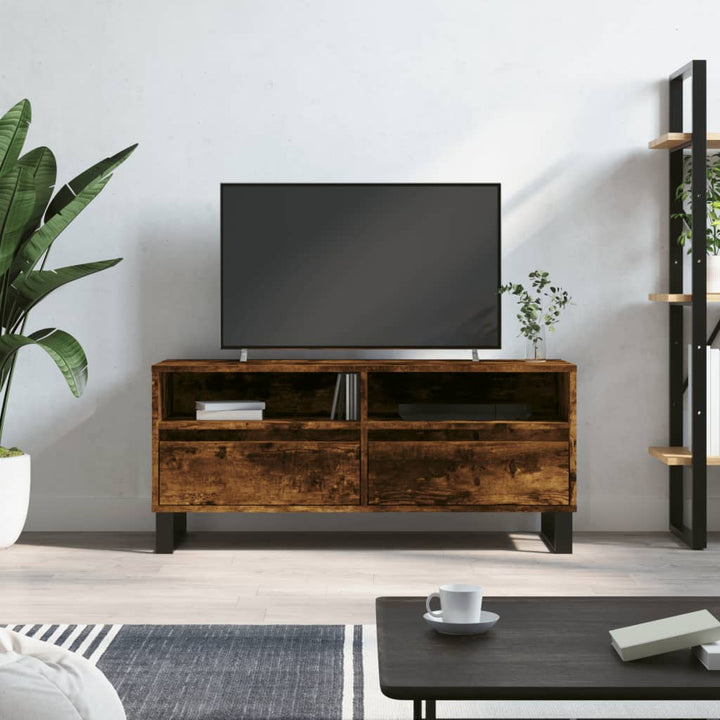 Tv-Bänk 100X34,5X44,5 Cm Konstruerat Trä