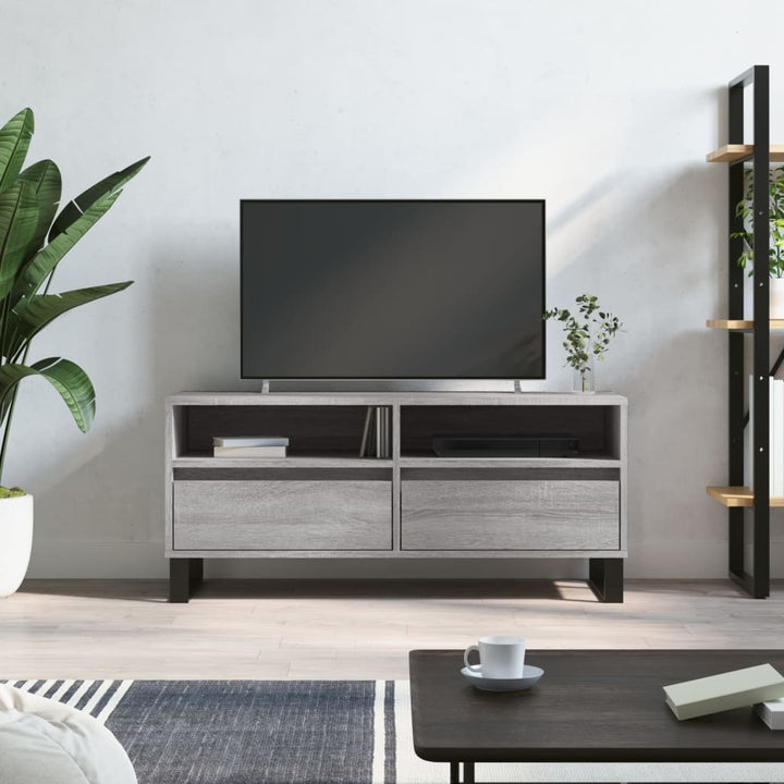 Tv-Bänk 100X34,5X44,5 Cm Konstruerat Trä