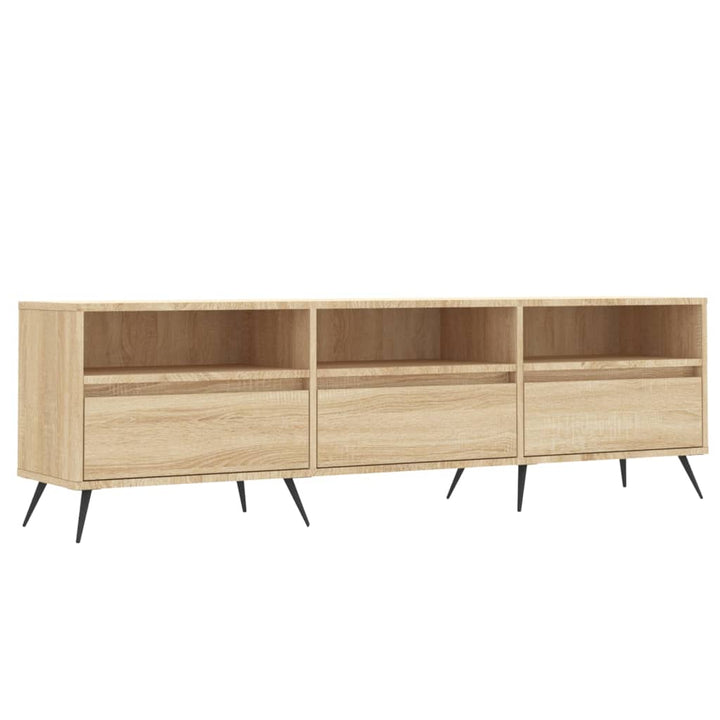 Tv-Bänk Sonoma-Ek 150X30X44,5 Cm Konstruerat Trä