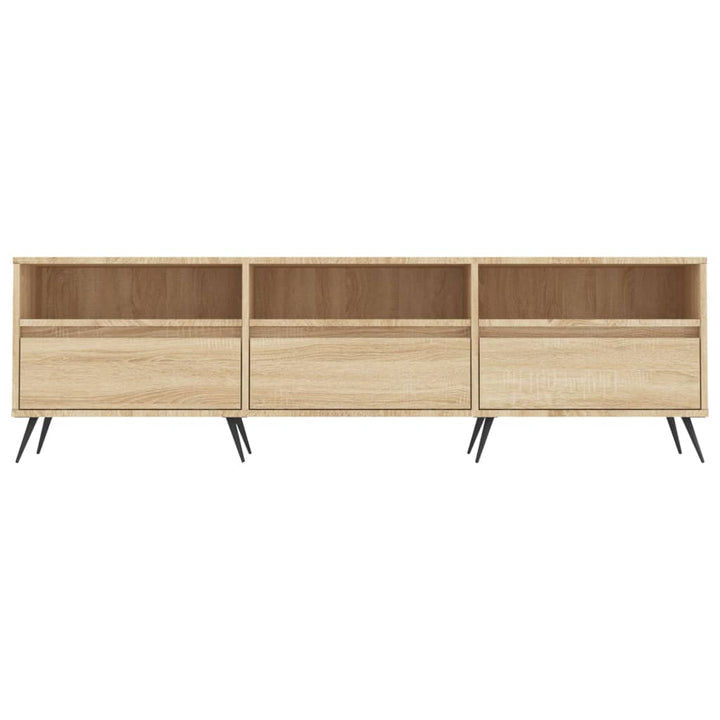 Tv-Bänk Sonoma-Ek 150X30X44,5 Cm Konstruerat Trä