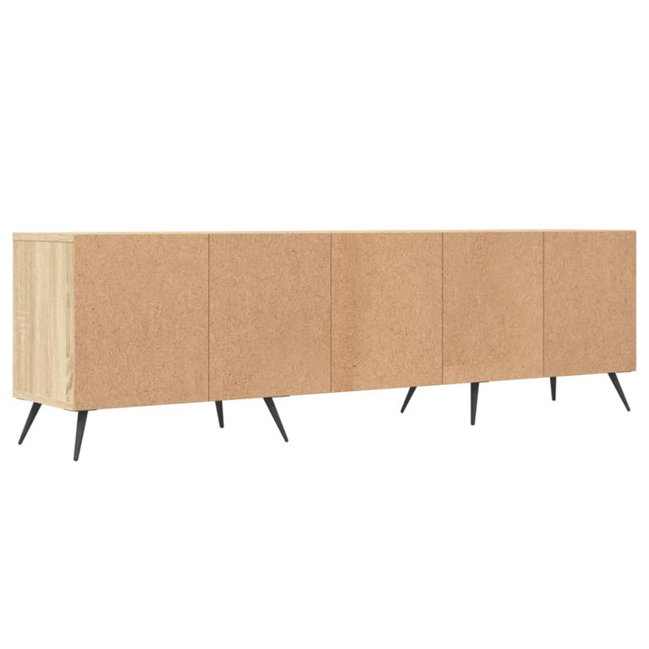 Tv-Bänk Sonoma-Ek 150X30X44,5 Cm Konstruerat Trä