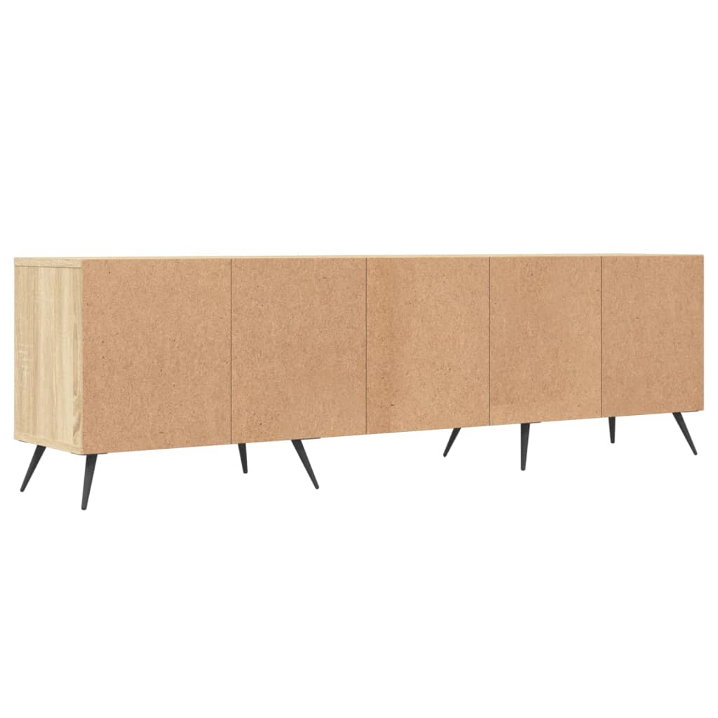 Tv-Bänk Sonoma-Ek 150X30X44,5 Cm Konstruerat Trä