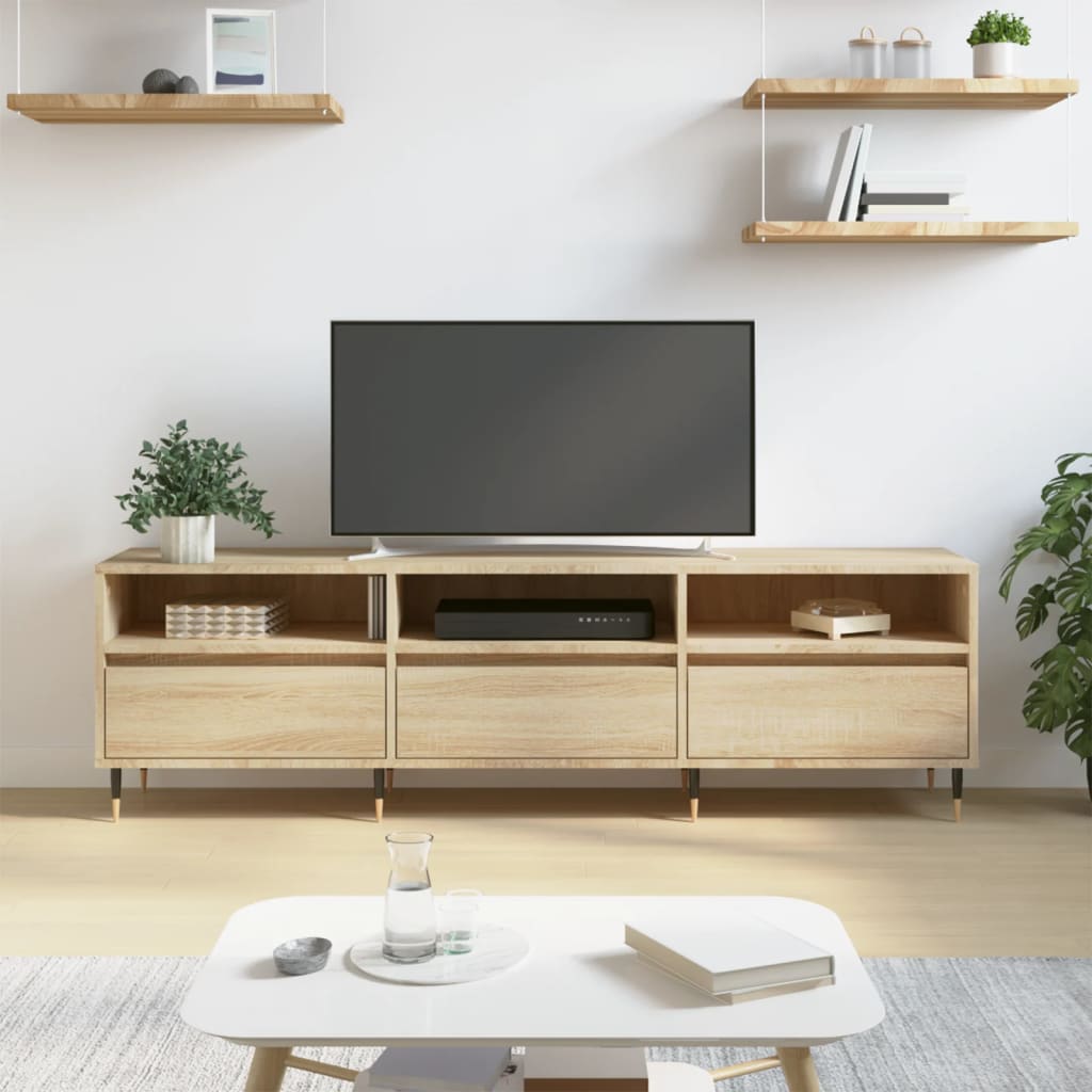 Tv-Bänk 150X30X44,5 Cm Konstruerat Trä