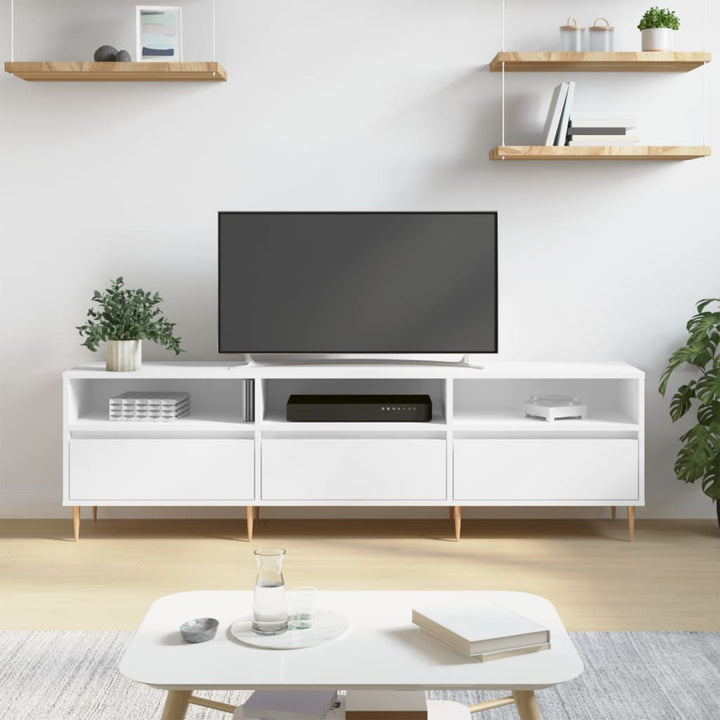 Tv-Bänk Sonoma-Ek 150X30X44,5 Cm Konstruerat Trä