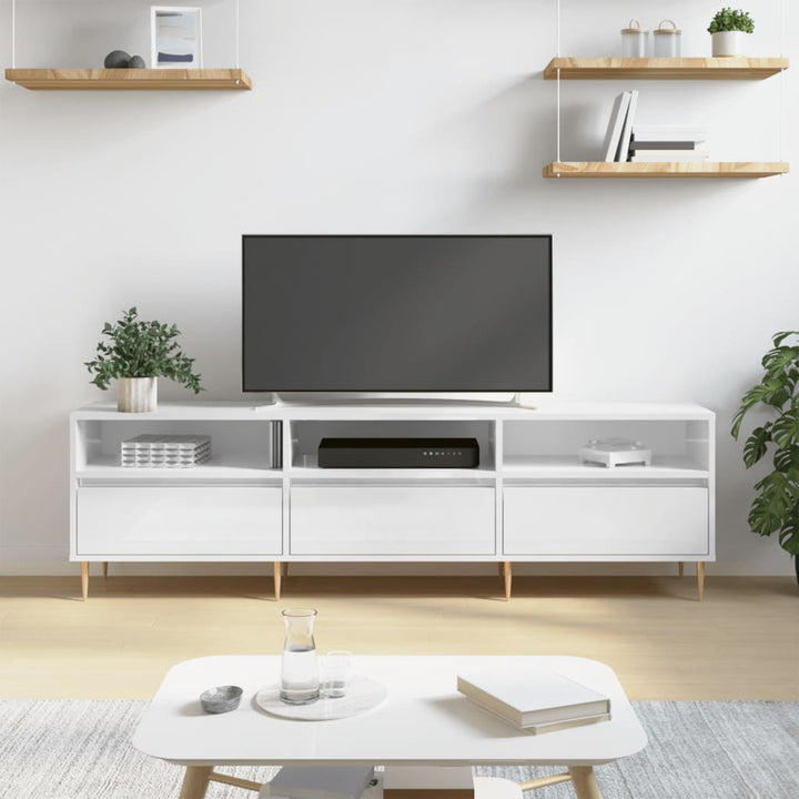 Tv-Bänk 150X30X44,5 Cm Konstruerat Trä