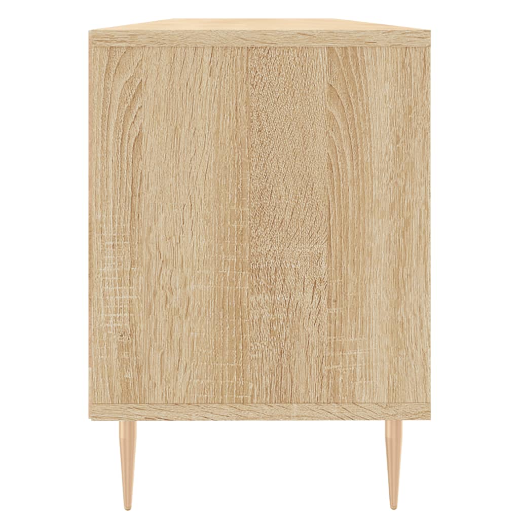 Tv-Bänk Sonoma-Ek 150X30X44,5 Cm Konstruerat Trä