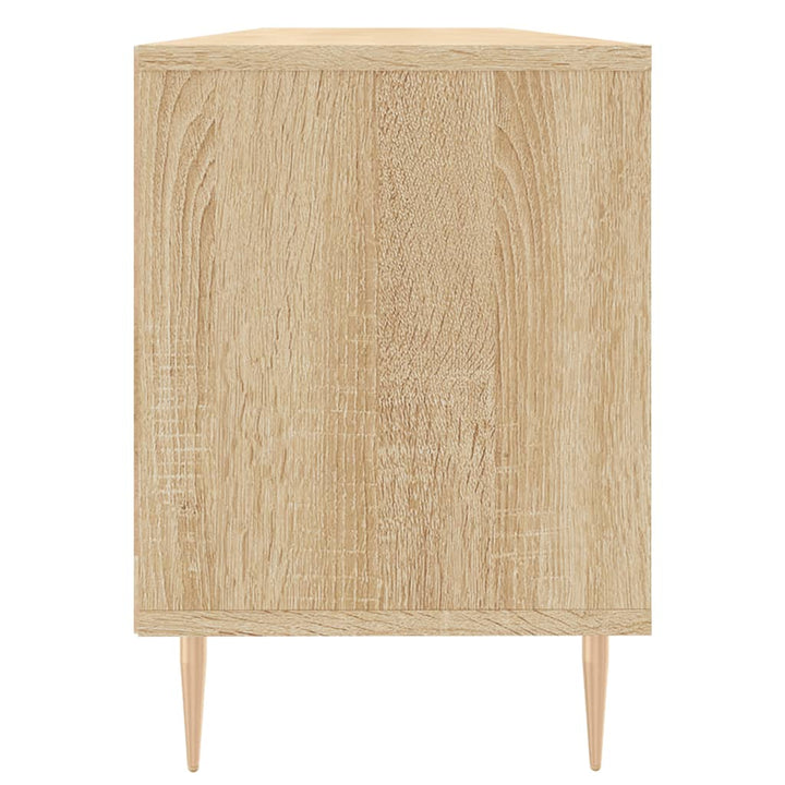 Tv-Bänk Sonoma-Ek 150X30X44,5 Cm Konstruerat Trä