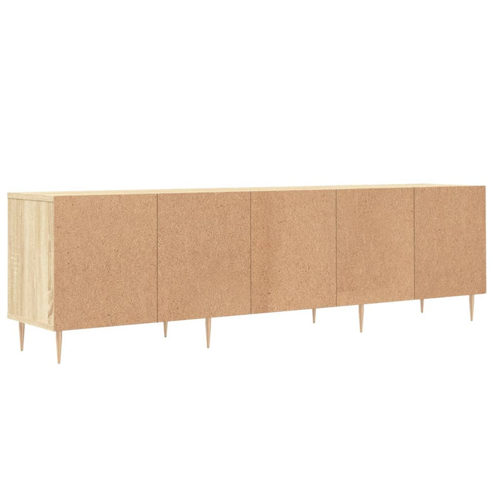 Tv-Bänk Sonoma-Ek 150X30X44,5 Cm Konstruerat Trä