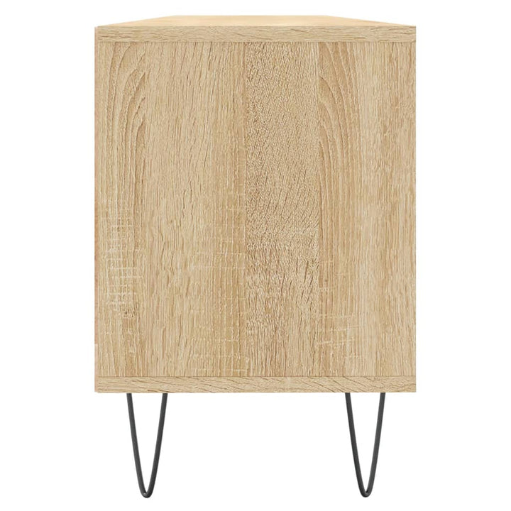 Tv-Bänk Sonoma-Ek 150X30X44,5 Cm Konstruerat Trä