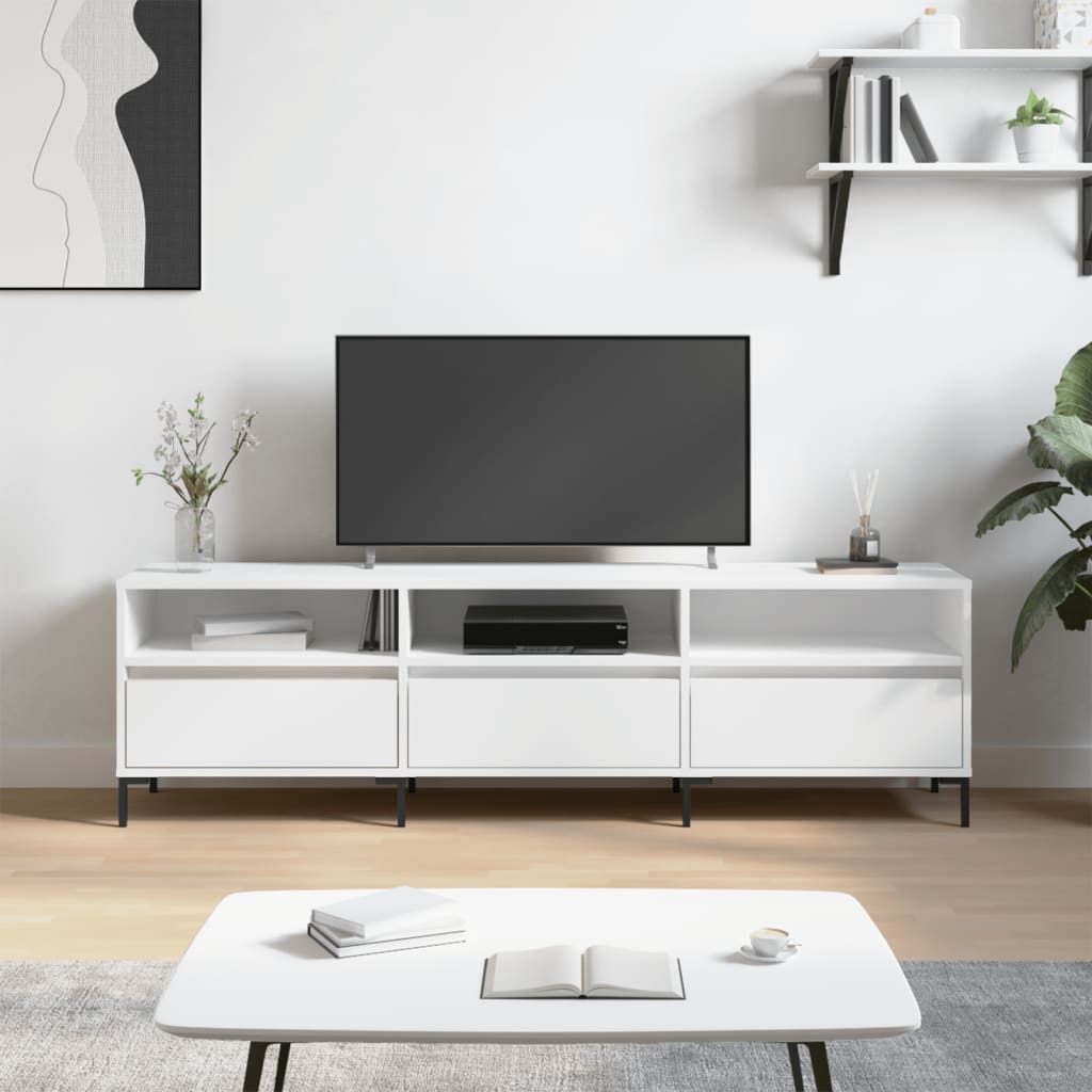 Tv-Bänk 150X30X44,5 Cm Konstruerat Trä