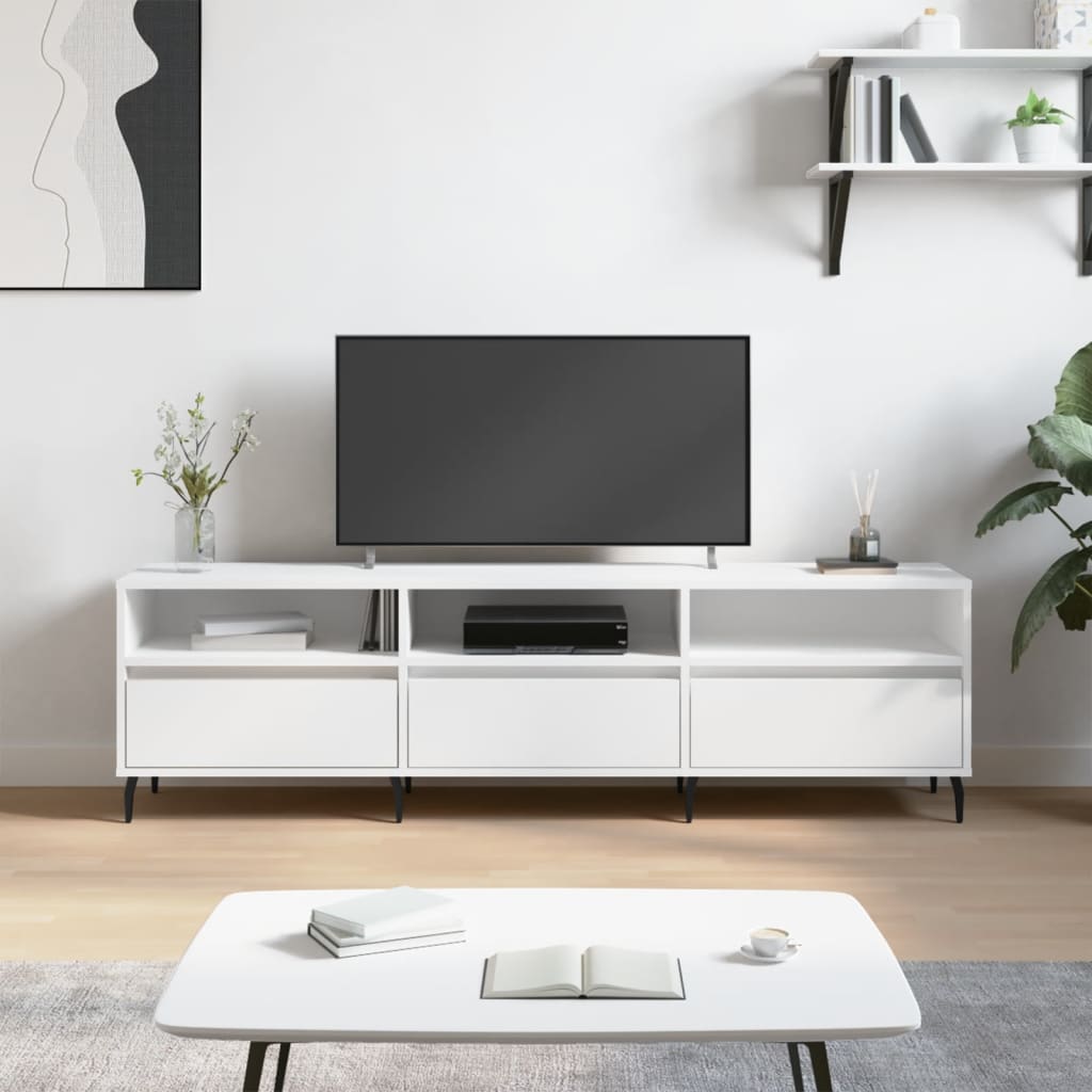 Tv-Bänk 150X30X44,5 Cm Konstruerat Trä
