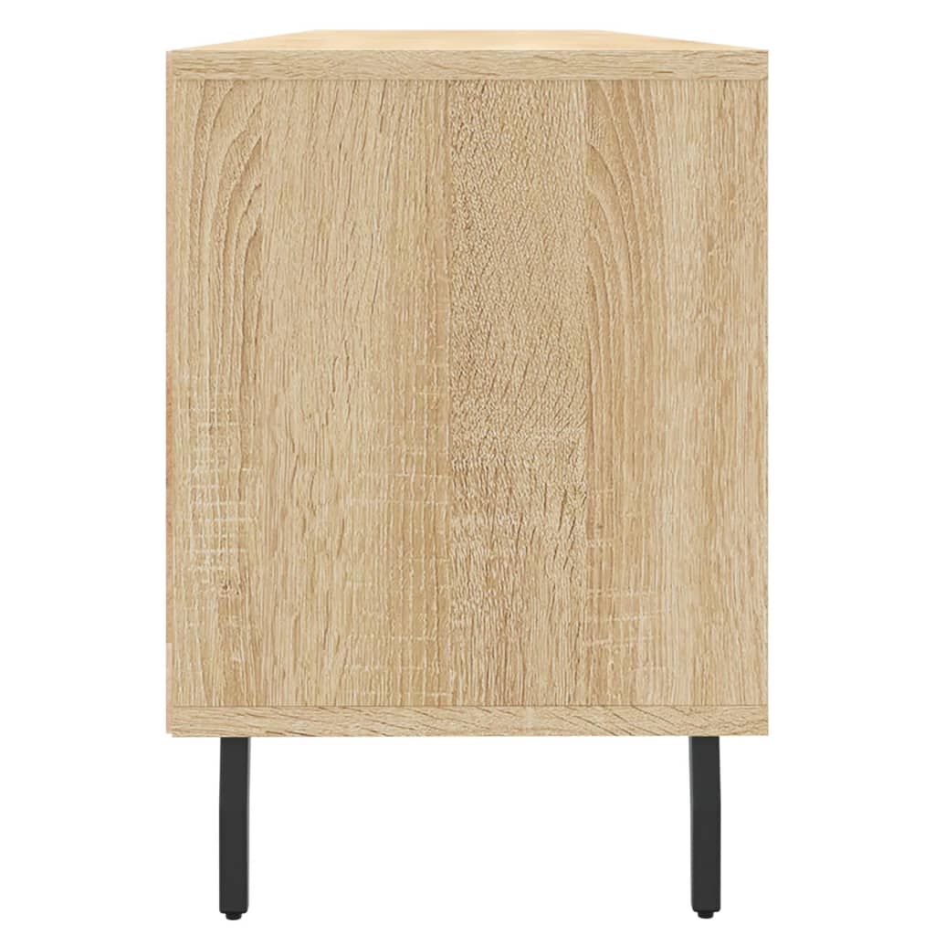 Tv-Bänk Sonoma-Ek 150X30X44,5 Cm Konstruerat Trä
