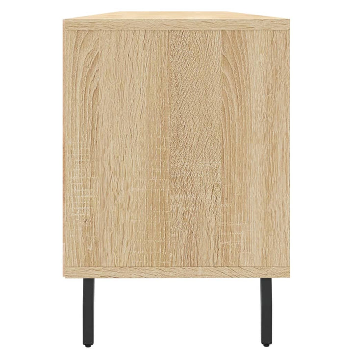 Tv-Bänk Sonoma-Ek 150X30X44,5 Cm Konstruerat Trä