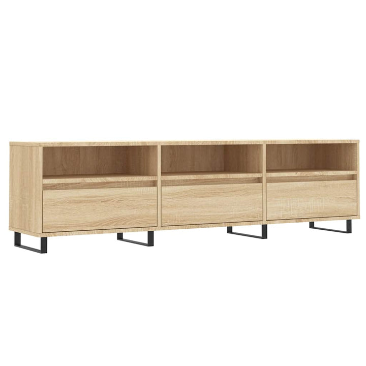 Tv-Bänk Sonoma-Ek 150X30X44,5 Cm Konstruerat Trä