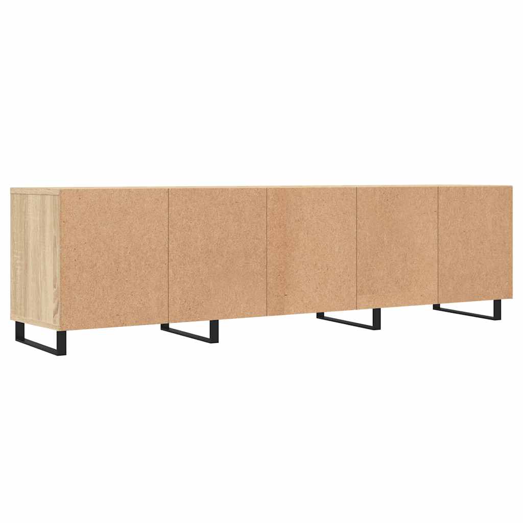 Tv-Bänk Sonoma-Ek 150X30X44,5 Cm Konstruerat Trä