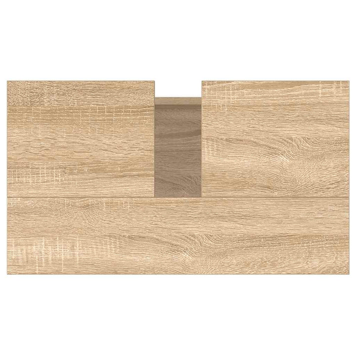 Badrumsskåp Sonoma-Ek 58X33X60 Cm Konstruerat Trä