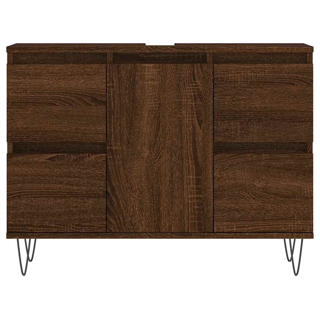 Badrumsskåp 80X33X60 Cm Konstruerat Trä