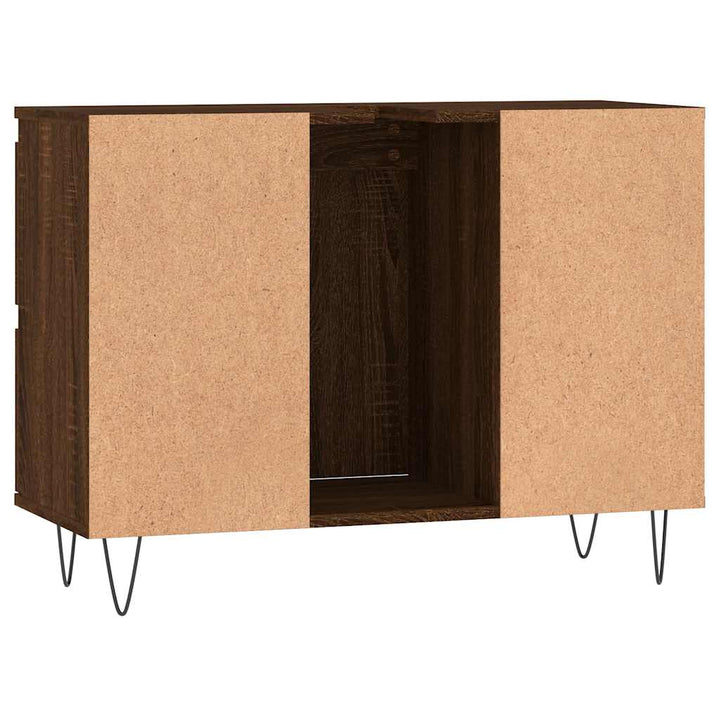 Badrumsskåp 80X33X60 Cm Konstruerat Trä