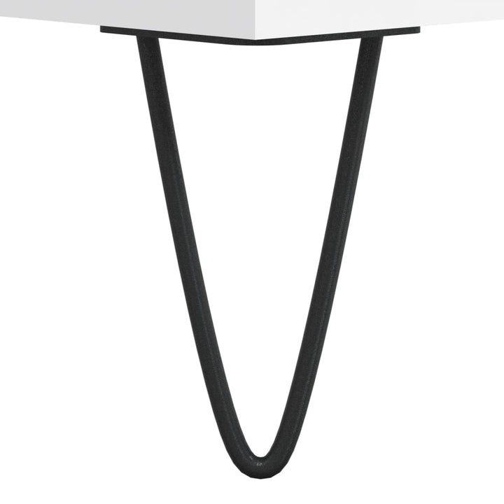 Stereobänk 121X38X48 Cm Konstruerat Trä