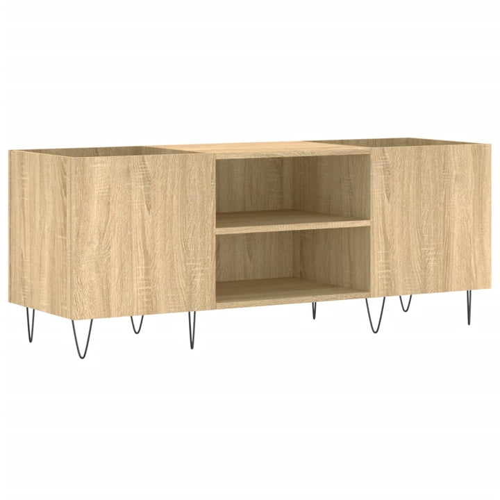 Stereobänk Sonoma-Ek 121X38X48 Cm Konstruerat Trä