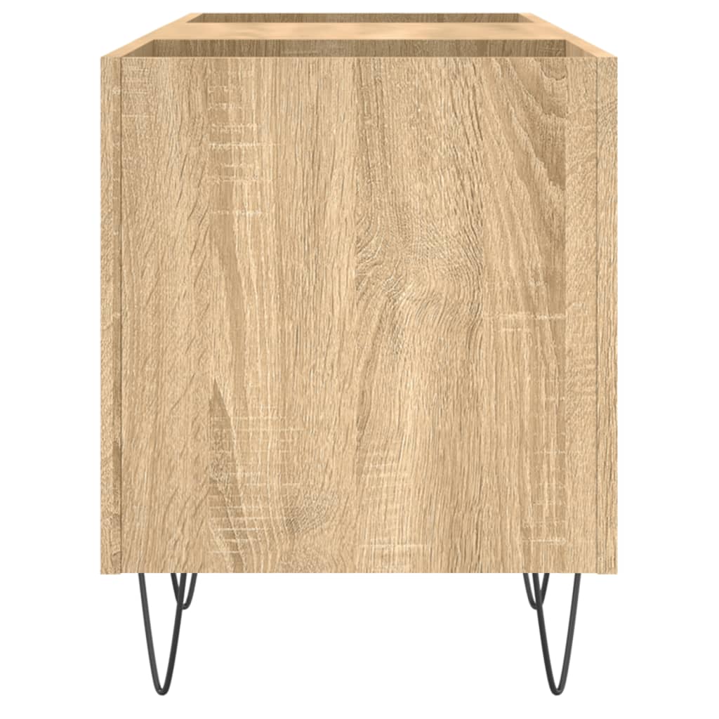 Stereobänk Sonoma-Ek 121X38X48 Cm Konstruerat Trä