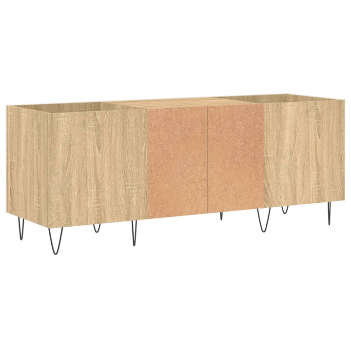 Stereobänk Sonoma-Ek 121X38X48 Cm Konstruerat Trä
