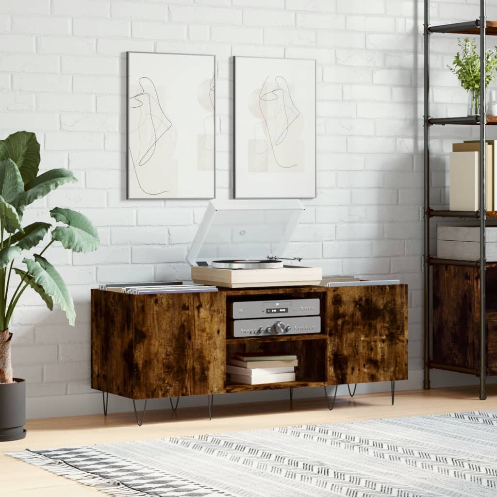 Stereobänk 121X38X48 Cm Konstruerat Trä