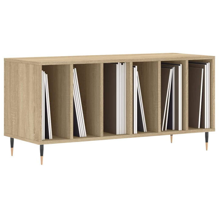 Stereobänk Sonoma-Ek 100X38X48 Cm Konstruerat Trä
