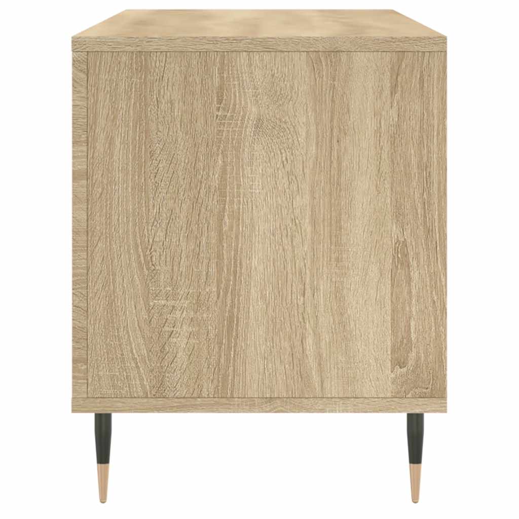 Stereobänk Sonoma-Ek 100X38X48 Cm Konstruerat Trä