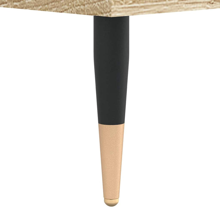 Stereobänk Sonoma-Ek 100X38X48 Cm Konstruerat Trä