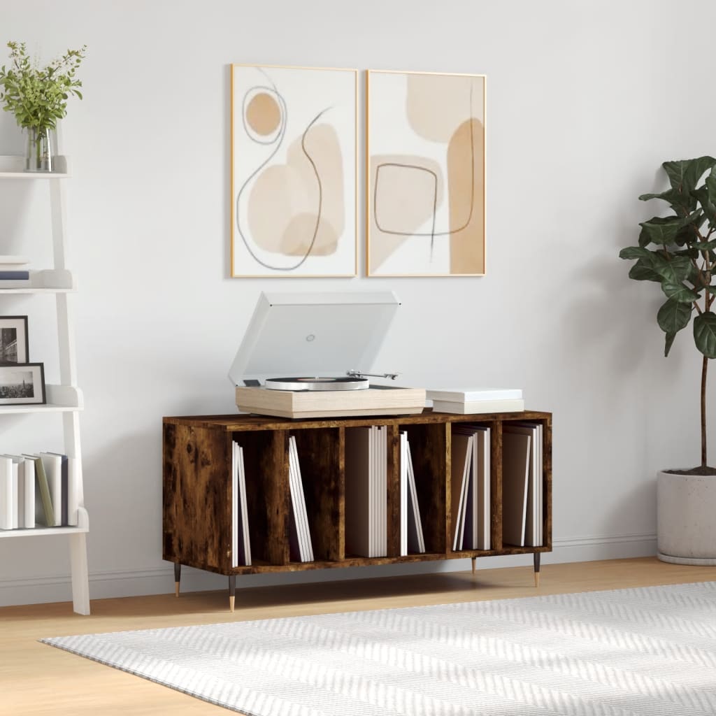 Stereobänk Sonoma-Ek 100X38X48 Cm Konstruerat Trä
