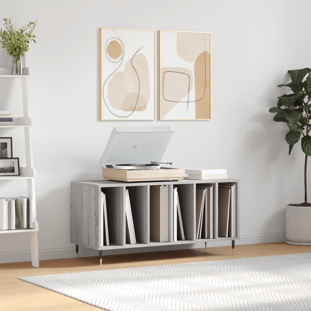 Stereobänk Sonoma-Ek 100X38X48 Cm Konstruerat Trä