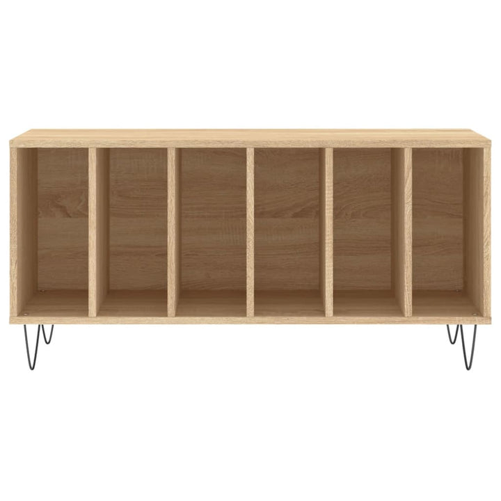 Stereobänk Sonoma-Ek 100X38X48 Cm Konstruerat Trä