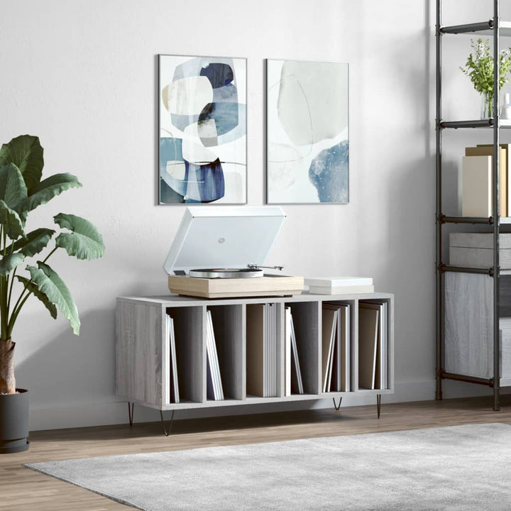 Stereobänk Sonoma-Ek 100X38X48 Cm Konstruerat Trä