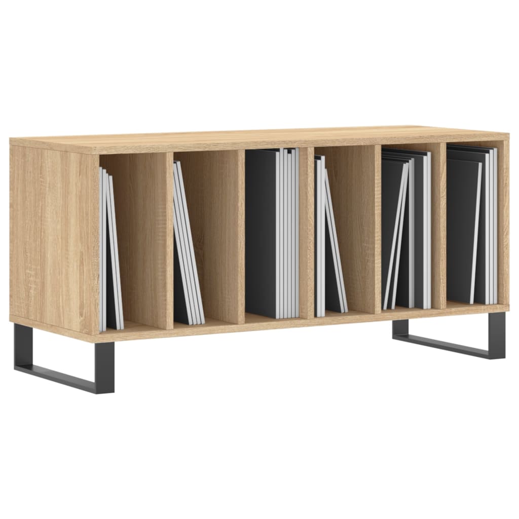 Stereobänk Sonoma-Ek 100X38X48 Cm Konstruerat Trä