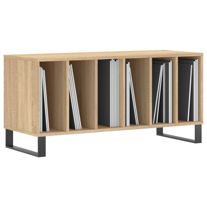 Stereobänk Sonoma-Ek 100X38X48 Cm Konstruerat Trä