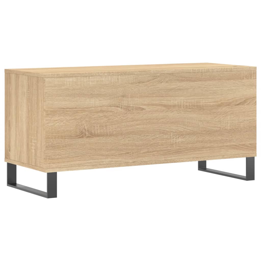 Stereobänk Sonoma-Ek 100X38X48 Cm Konstruerat Trä