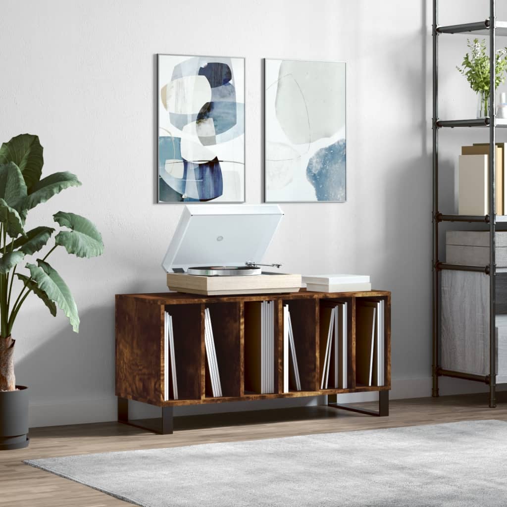 Stereobänk Sonoma-Ek 100X38X48 Cm Konstruerat Trä
