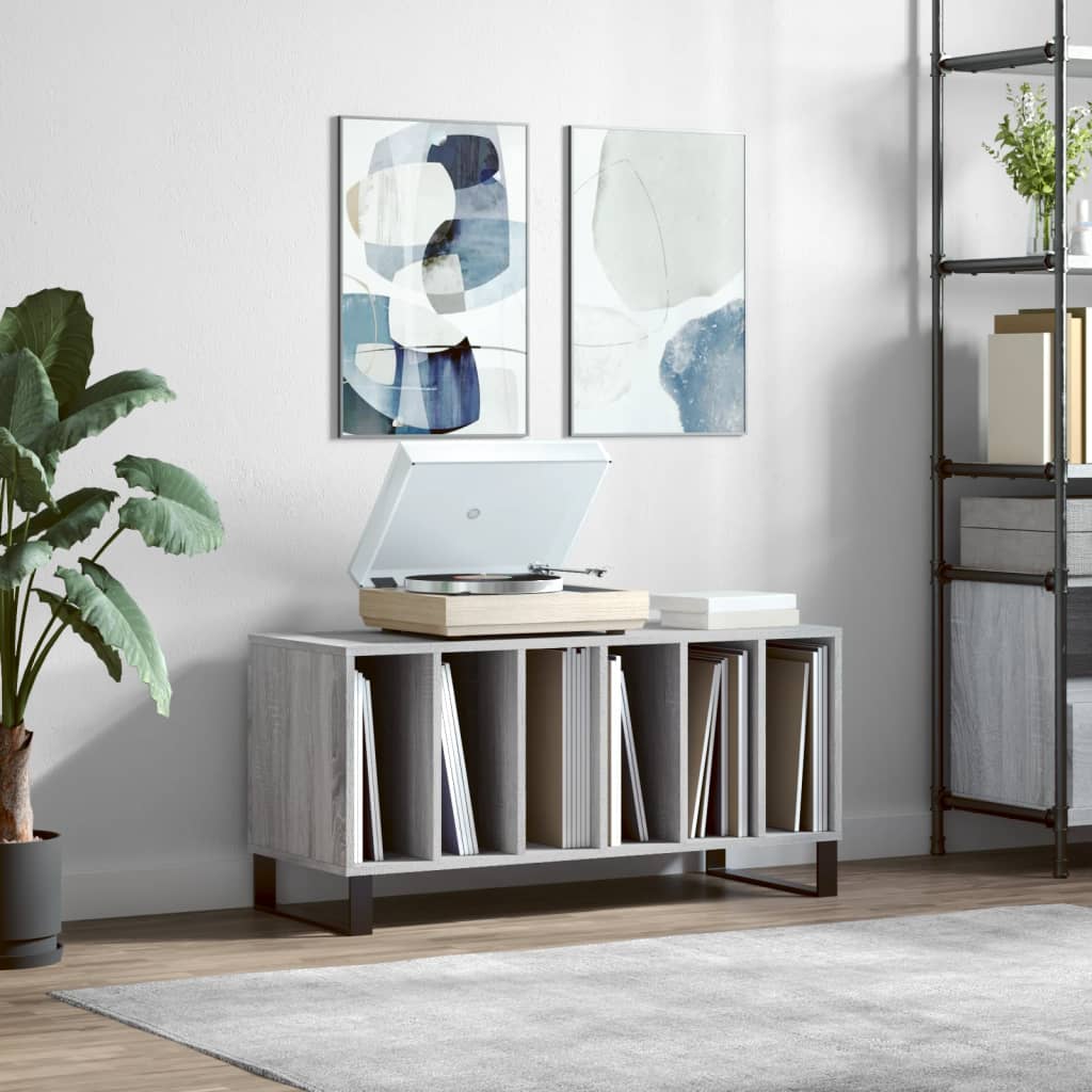 Stereobänk Sonoma-Ek 100X38X48 Cm Konstruerat Trä